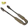 Image 1 : .925 Sterling Silver 6.5" Tongs - Hallmarked 1940s Dublin Ireland - Weight: 49.4 grams