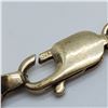Image 2 : 10KT Gold 8.75" Curb Link Bracelet with Lobster Clasp (10mm wide) - weight: 16.5 grams
