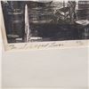 Image 2 : Goranson 1939 Drypoint 'the Salvaged Liner' Limited Edition 12/20, Burrard Inlet