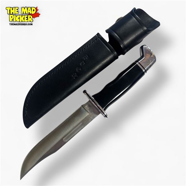 Buck 119 Special Fixed Blade Hunting Knife 6-Inch with Leather Sheath