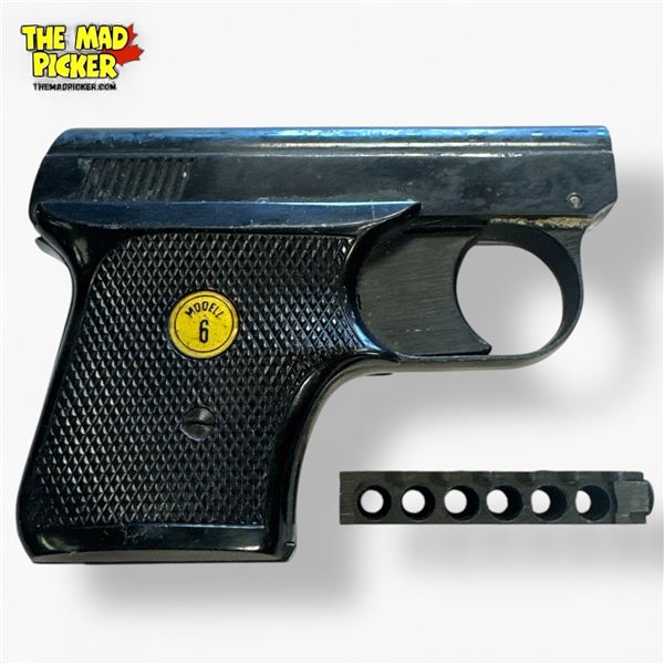 Em-Ge Model 6 Blank Firing Starter Pistol West Germany Mid-20th Century