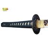 Image 3 : 41in Japanese Katana Samurai Sword Replica Steel Blade with Black Scabbard