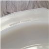 Image 5 : Vintage Arcopal Fruits De France Milk Glass Dishes 1970s-80s Made in France & Pyrex USA Dishes
