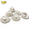 Image 3 : 16-Piece Coalport Admiral White & Gold Bone China Set Porsgrund Norway 56