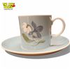 Image 4 : Susie Cooper for Wedgwood Demitasse Cups & Saucers Set, Various Pastel Colors