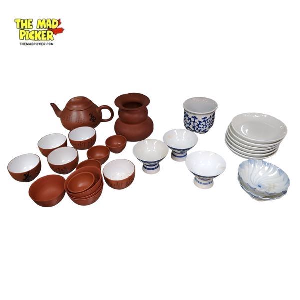 Traditional Yixing Zisha Clay Tea Set Gong Fu Cha Style Handmade
