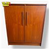 Image 1 : G-Plan Fresco Style Teak Wardrobe Cabinet Mid-Century Modern 40.5in X 16in X 48in