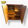 Image 2 : G-Plan Fresco Style Teak Wardrobe Cabinet Mid-Century Modern 40.5in X 16in X 48in