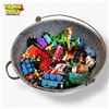 Image 1 : Vintage Assorted Toy Cars Lot Hot Wheels Matchbox with Galvanized Metal Bucket