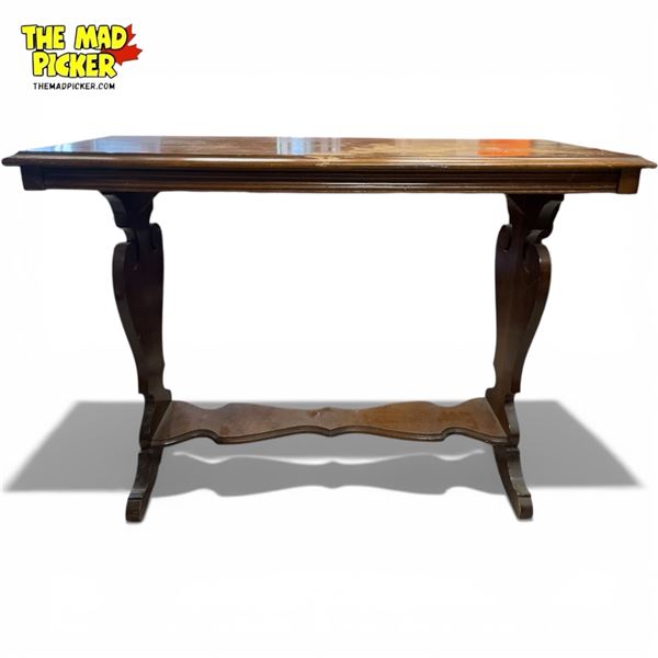 Louis Philippe Style Wooden Console Table 42in X 17in X 30in