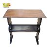 Image 1 : 19th Century Style Trestle Library Table 26in X 13.5in X 25in
