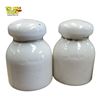 Image 2 : 4pc Vintage White Glazed Ceramic/porcelain Insulators