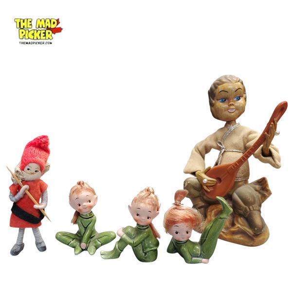 Assorted Mid-Century Figurines