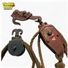 Image 2 : 2pc Durbin Durco Block and Tackle Double-Wheel Pulley System with Rope