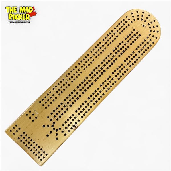 Ziloky Boston Wooden 3-Track Cribbage Board Captain Duck 36-Inch Extra Large