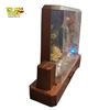 Image 2 : Handcrafted Display Case with Miraculous Madonna Style Statue - 17in Wide