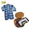 Image 1 : Handmade Knitwear, Round Woven Baskets, and Knitted Blanket Artisan Pieces