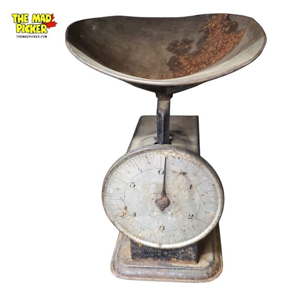 Antique Pelouze Cast Iron General Store Scale