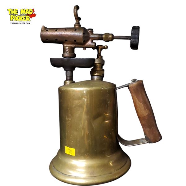 Vintage Brass Clayton & Lambert Handheld Blowtorch