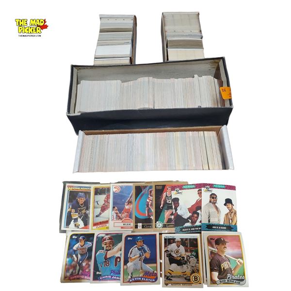 Group of Assorted Sports Trading Cards Collection