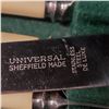 Image 6 : Vintage Cutlery Cream Handles W/ Wooden Box - Harrods Limited, Universal Sheffield, Elkington Plate