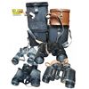 Image 1 : Group of Assorted Binoculars with Cases - Charters France 8x34, Telstar 7x50mm, Argus 7-15x35,
