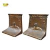 Image 1 : Pair of Antique Egyptian Revival Bookends - Cast Iron/bronze
