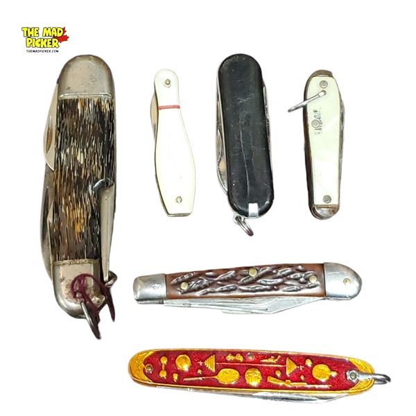 Collection of Vintage Pocket Knives