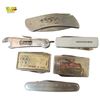 Image 1 : 6 Assorted Vintage Advertising Pocket Knives Various Brands and Designs Mid-20th Century