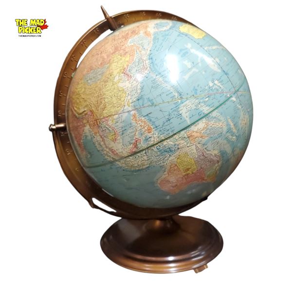 Vintage Cram's Scope O Sphere 12in World Globe