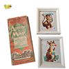 Image 1 : Arrow Map of Greater Vancouver 1970s Roy Wrigley & Framed Chimpy & Hoppy Mini Artwork
