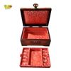 Image 2 : Vintage Chinese Rosewood Jewelry Box - 8in Wide