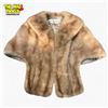 Image 1 : Fur Salon Eaton's Mink Fur Stole - Size S or M