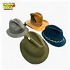 Image 1 : 3pc Stretson Fedora Hats (size 7, M) & one Stage Coach Resistol 7 1/8