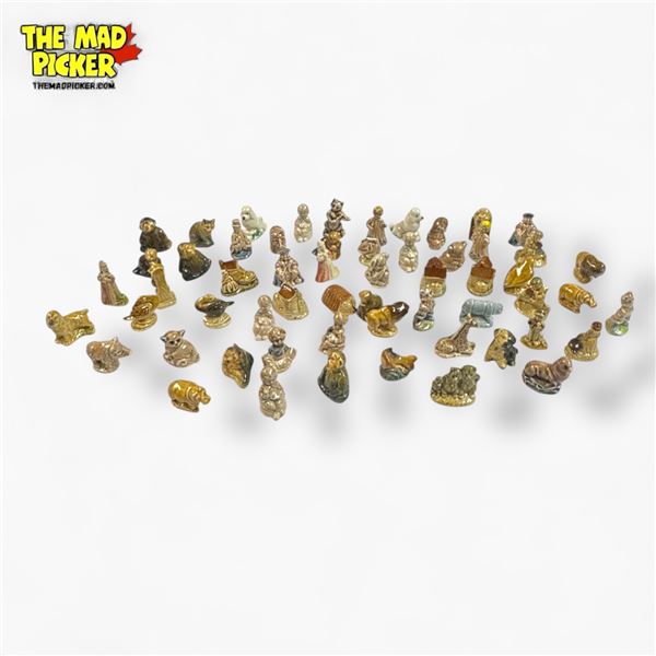 Collection of Porcelain Miniature Figurines from Red Rose Tea