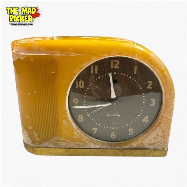 Westclox Standard Electric Vintage Table Clock