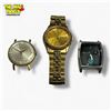 Image 1 : 3pc Vintage Watches - Citizen Gold Tone, National Watch, Ripcurl