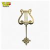 Image 1 : Vintage Brass Toned Adjustable Music Stand