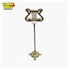 Image 2 : Vintage Brass Toned Adjustable Music Stand