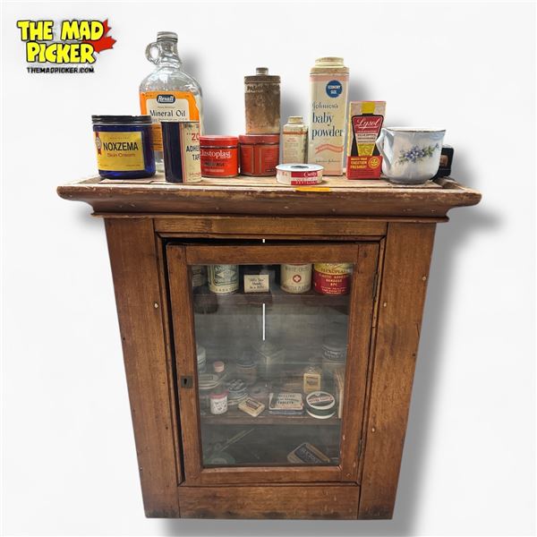 Medicine Cabinet, Vintage Bathroom Toiletries & Supplies
