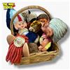 Image 2 : Basket Full of Assorted Vintage Troll Dolls & Misc.