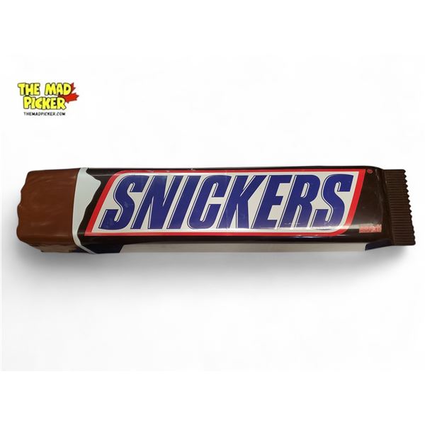 30 X 6 1/2in Snickers Advertisement Plastic Sign