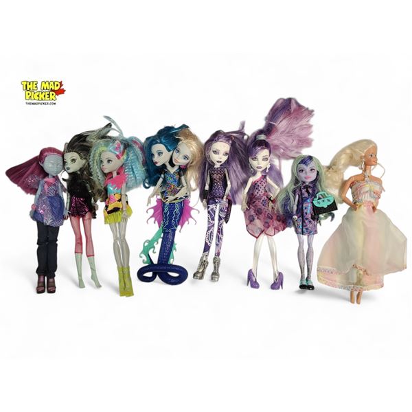 Collection of Monster High Dolls