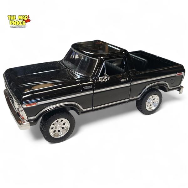 Motormax 1:24 Diecast 1978 Ford Bronco Custom Black