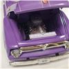 Image 3 : Ertl 1:18 Scale Diecast 1956 Ford F-100 Street Rod Purple