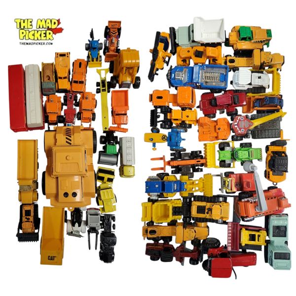 Assorted Die-Cast Toy Cars