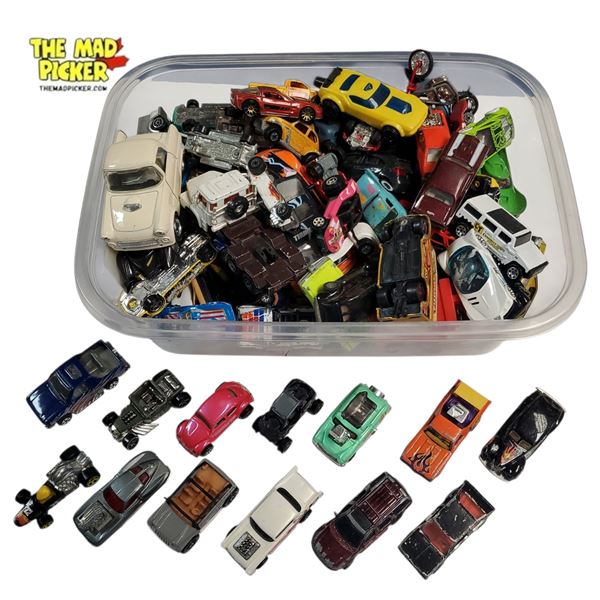 Collection of Assorted Die-Cast Toy Cars