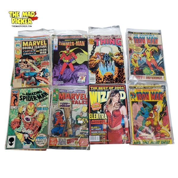 Marvel Comics Collection Iron Man Captain America Thor Daredevil Inhumans Transformers