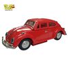 Image 1 : Vintage Red Volkswagen Beetle Mini Bar 15-Inch Metal Model