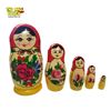 Image 3 : Traditional Russian Matryoshka Wooden Nesting Dolls Hand-Painted Folk Style